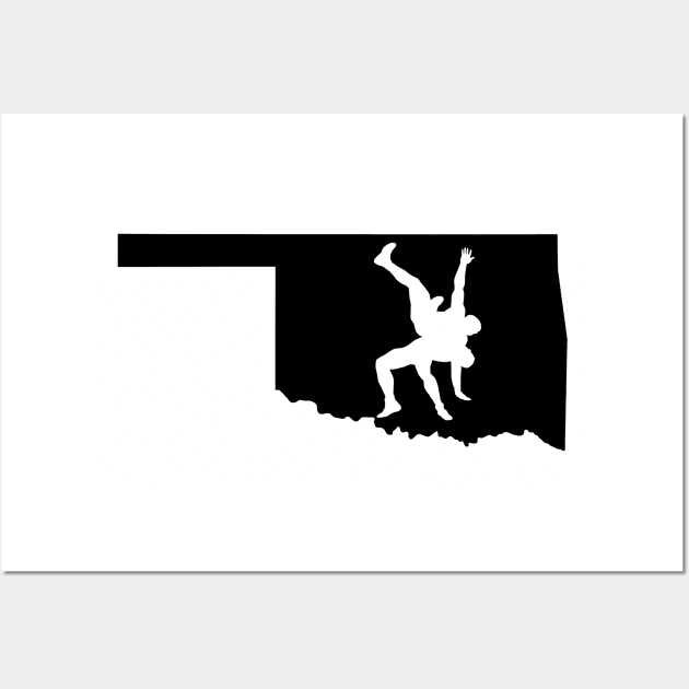 Oklahoma Wrestling Wall Art by Ruiz Combat Grappling